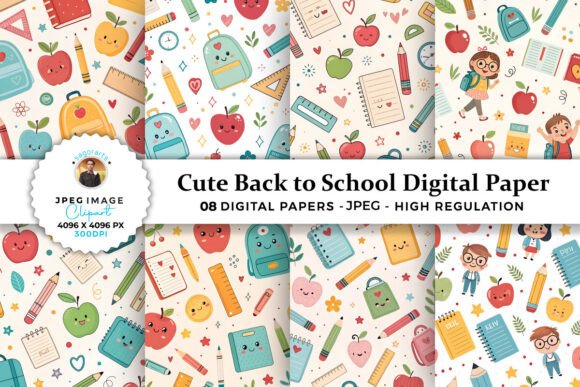 Back to Schoolr: Creative Digital Papers for Every Occasion