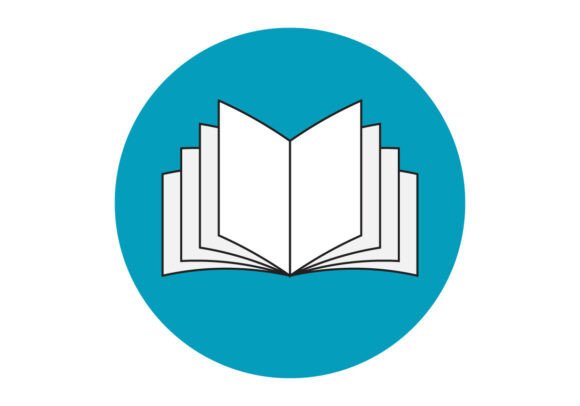 Colorful Book Stack with Open Pages: A Vibrant Resource for Educational and Creative Promotion