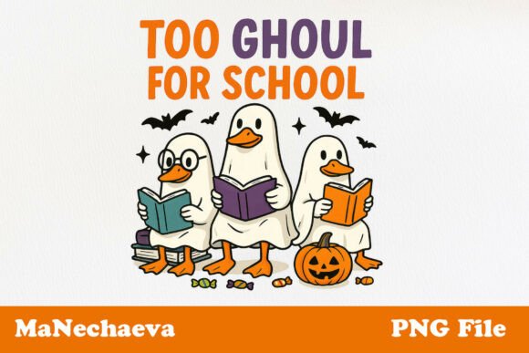 Funny Halloween Goose Sublimation PNG: A Spooky Twist on Creative Design