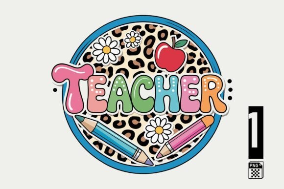 Retro Cute Teacher Shirt Graphic