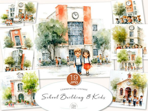 School Building Kids Set: A Versatile Resource for Creative and Educational Projects